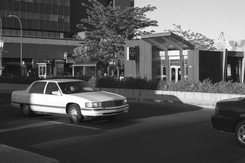 Jean-Talon subway station exterior in Montreal