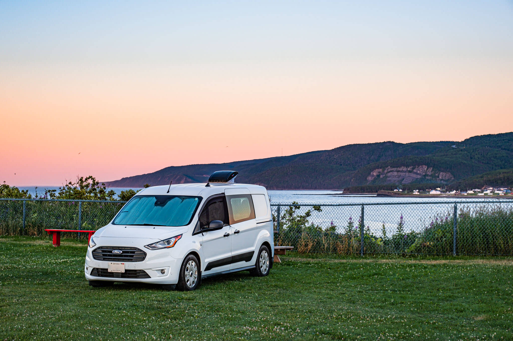 Camping at Cap-de-la-Madeleine, Quebec