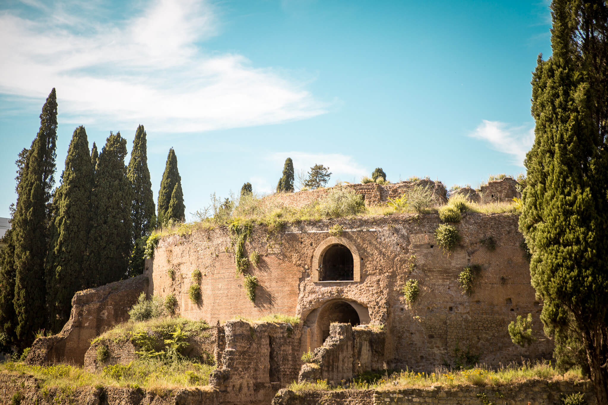 The Mausoleum of Augustus before its restoration