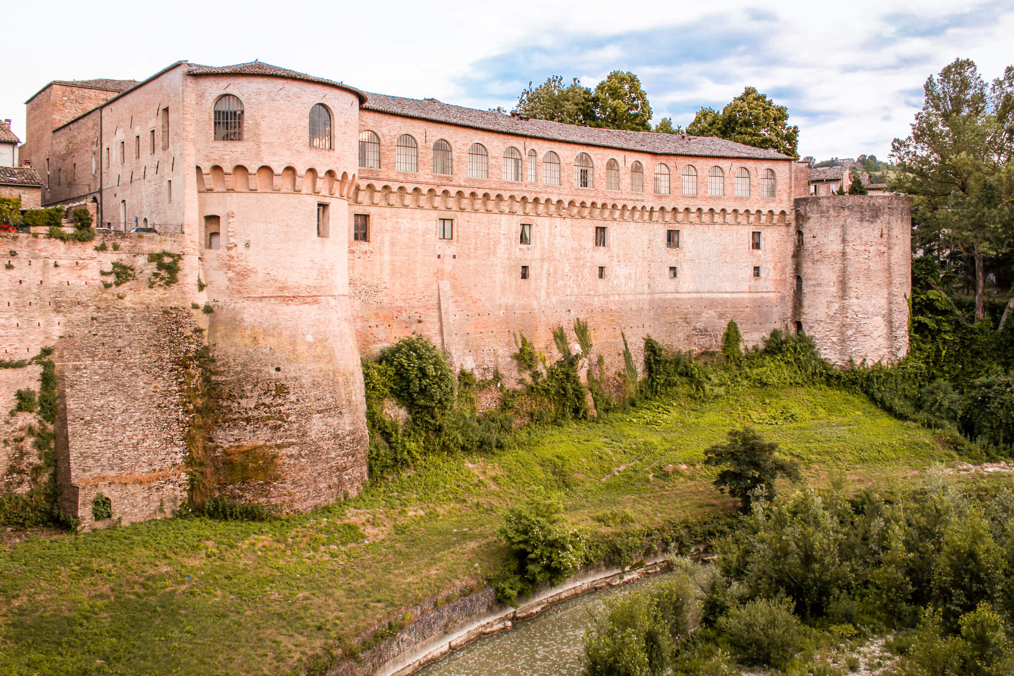 The Palazzo Ducale in Urbania, Le Marche, Italy