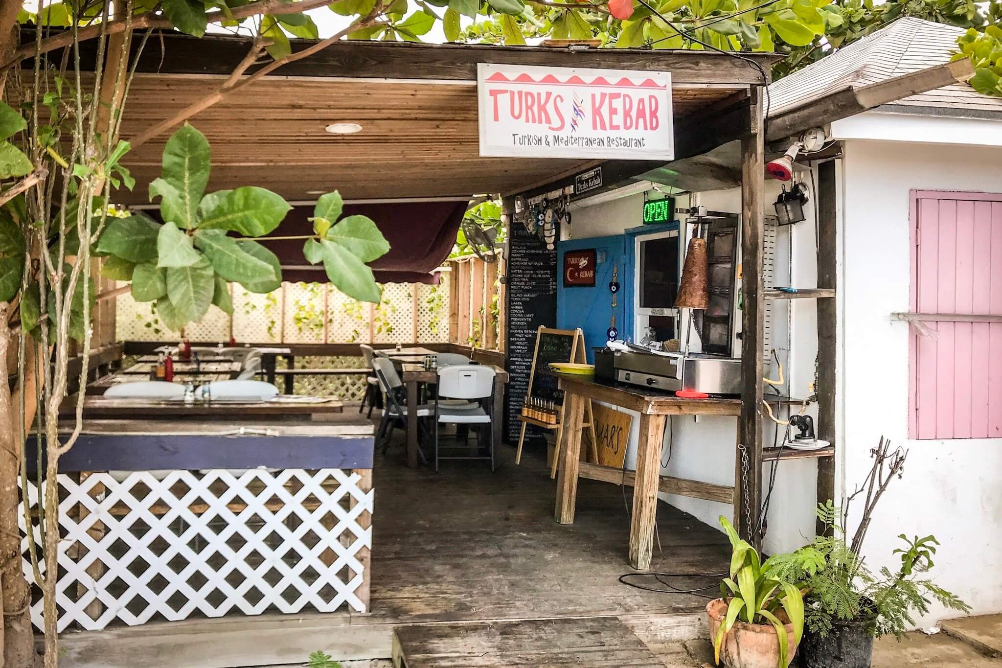 Turks Kebab Turkish and Mediterranean restaurant in Providenciales, Turks and Caicos