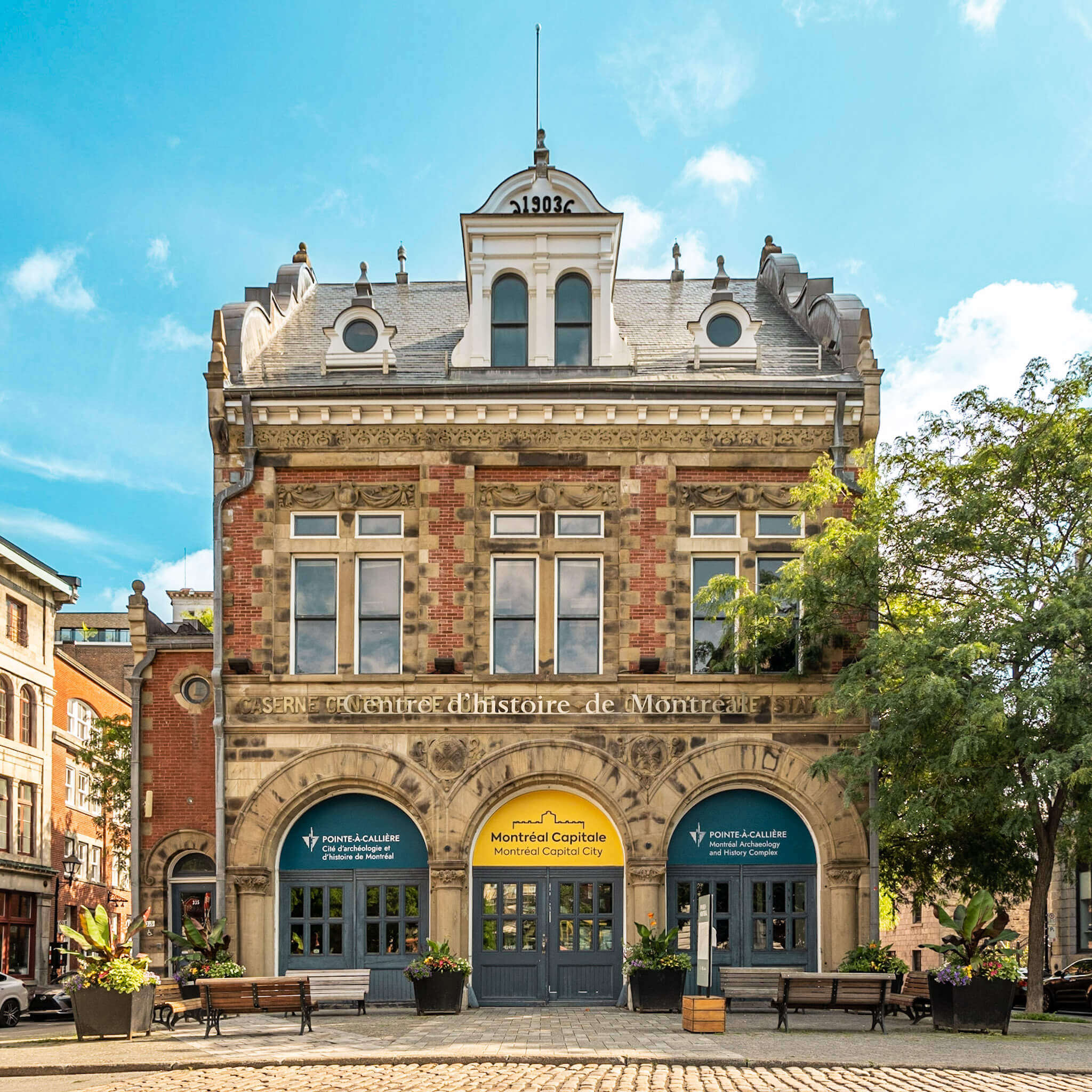 The Centre d'histoire de Montréal, housed in a former fire station