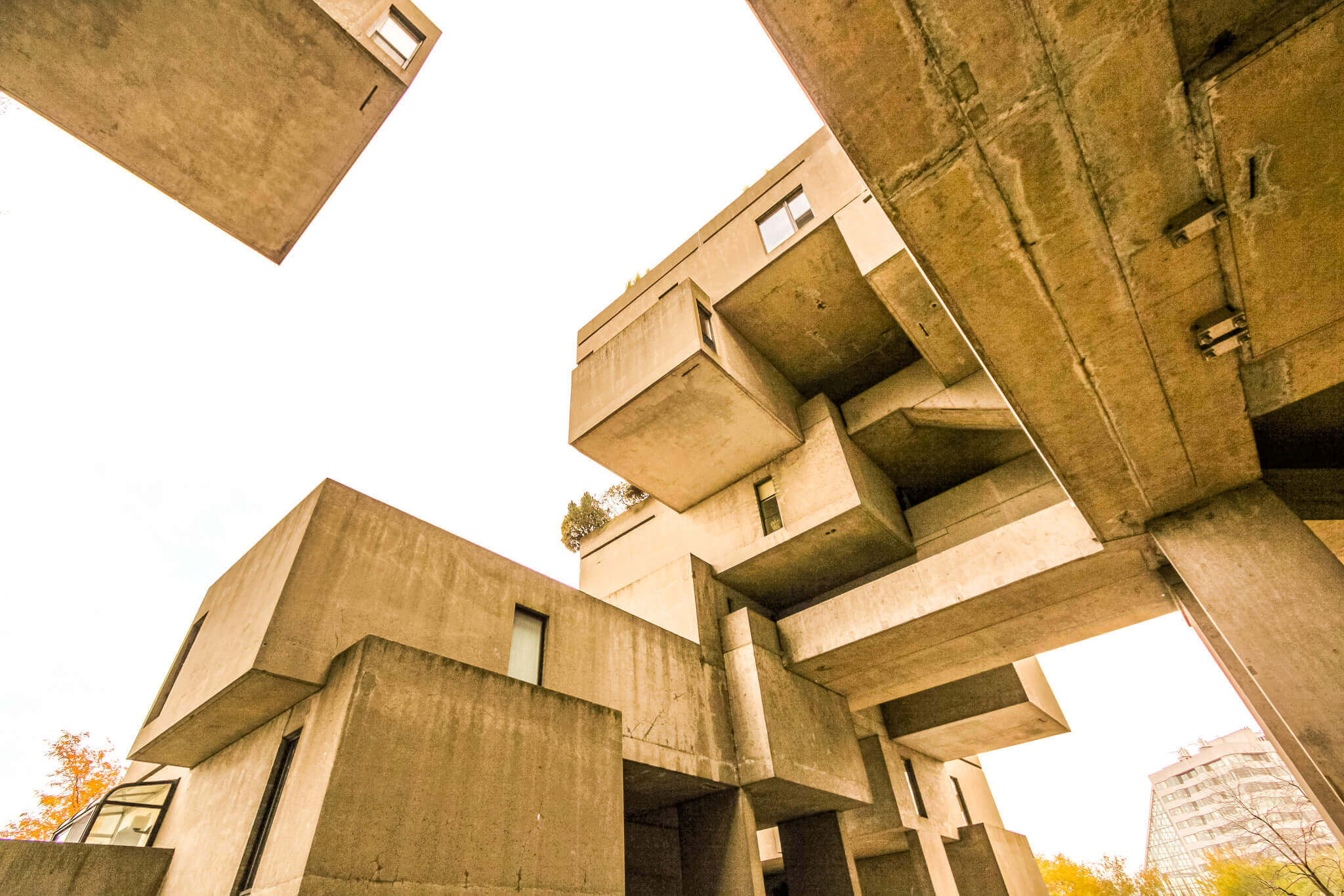 Detail photo of Montreal's Habitat 67