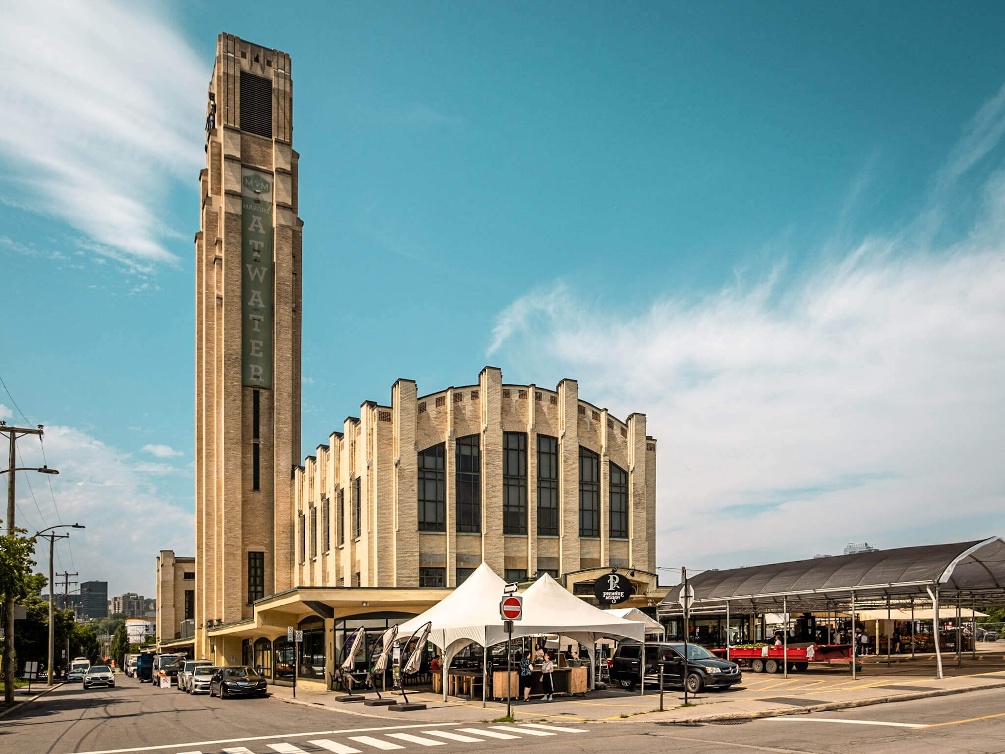 The art deco Atwater Market building