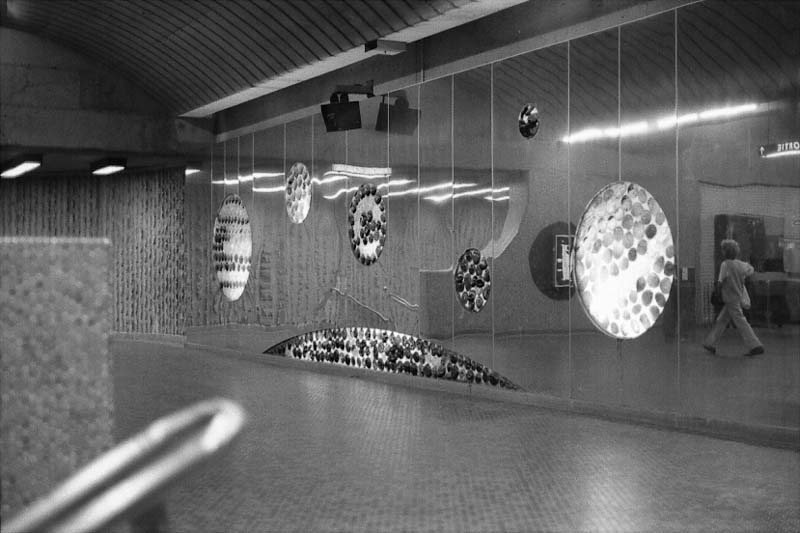 Joliette subway station interior