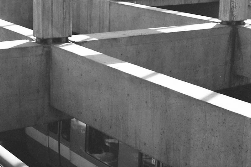 Angrignon subway station interior detail