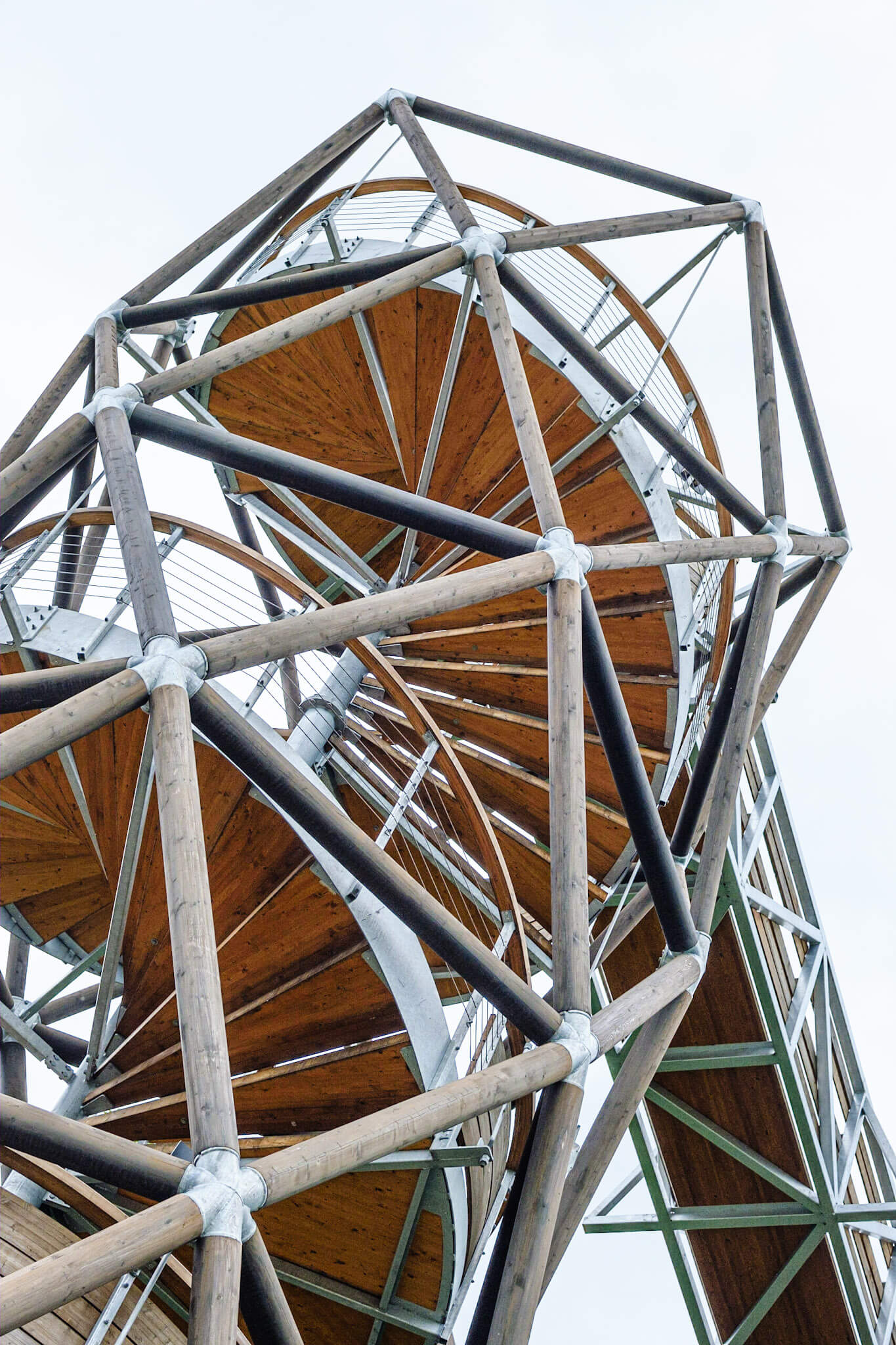 The tour de l'innovation viewing tower near Saint-Jean-Port-Joli