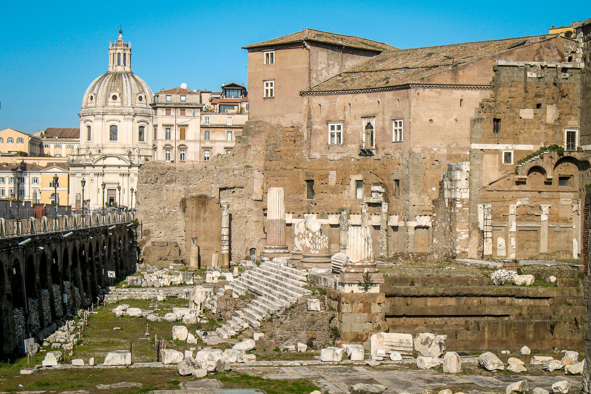 The Forum of Augustus in Rome