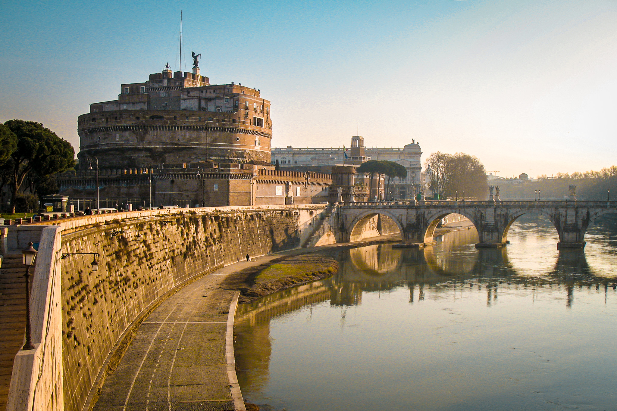 Castel Sant'Angelo (Mausoleum of Hadrian) in Rome