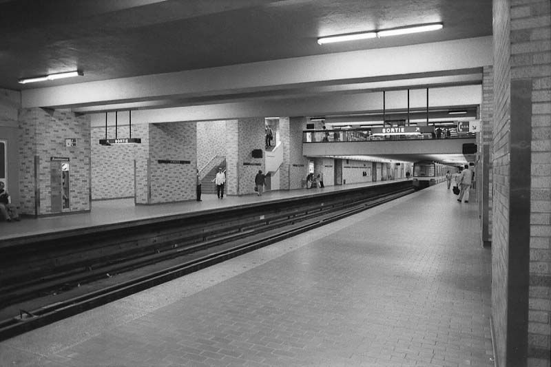 Atwater subway station interior