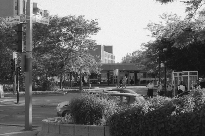 Lionel-Groulx subway station exterior in Montreal