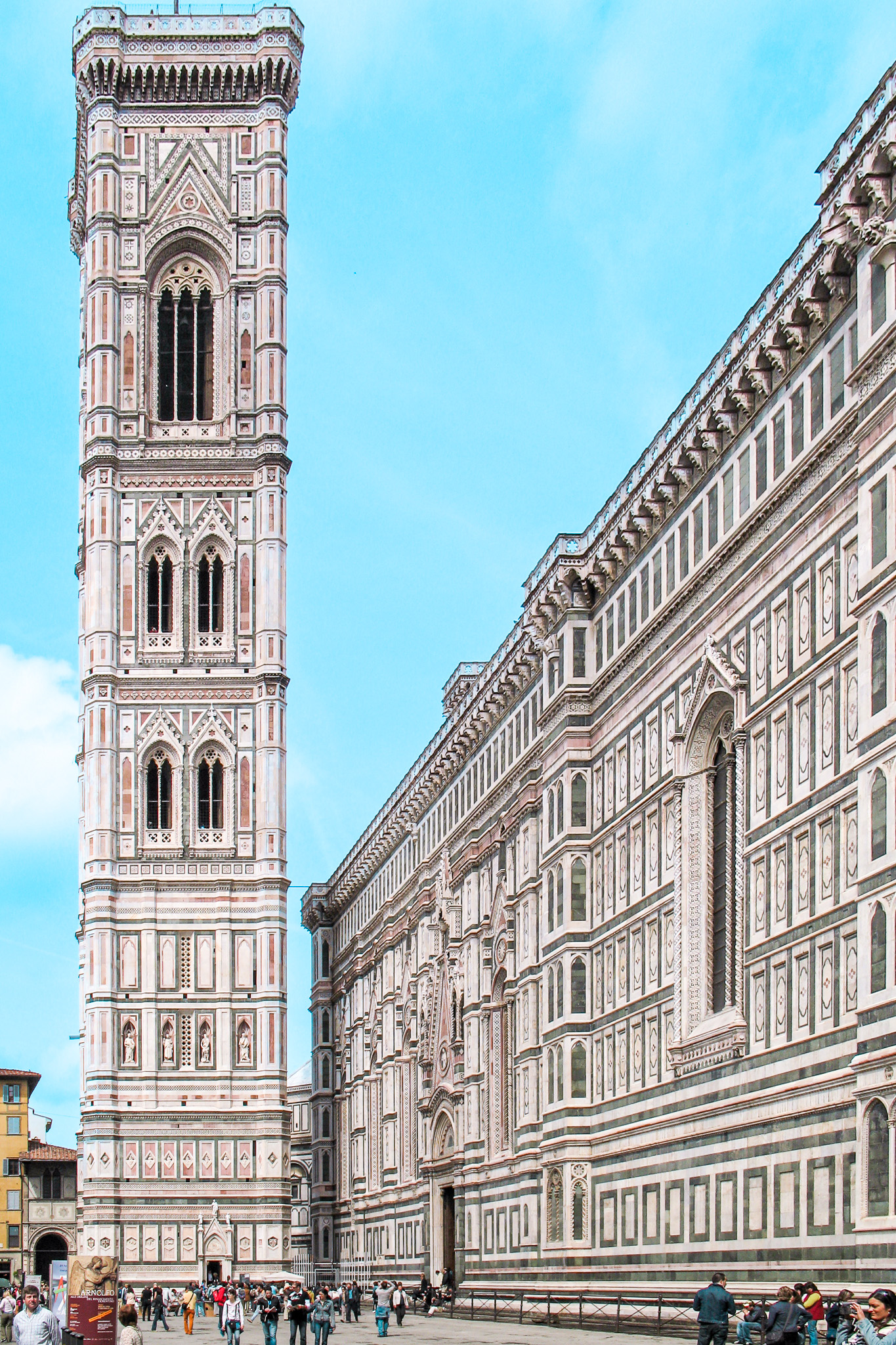 The Florence Cathedral (Duomo) bellower (campanile)
