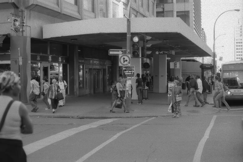 Guy-Concordia subway station exterior in Montreal