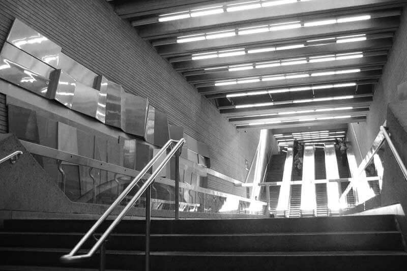 Côte-Vertu subway station interior