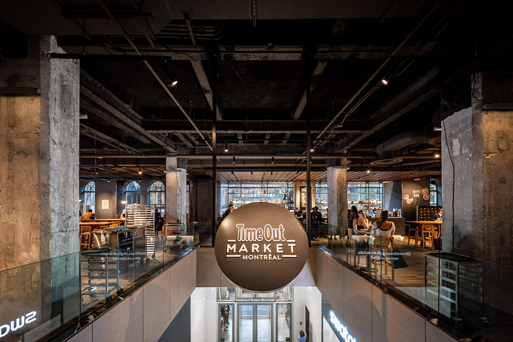 Time Out Market in the Montreal Eaton Centre
