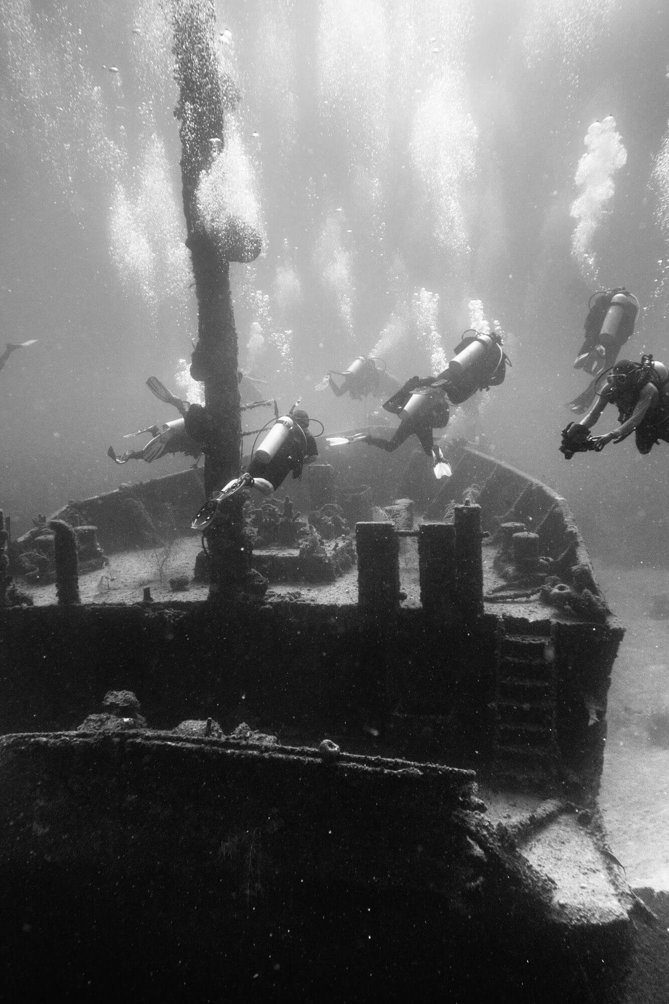 El Aguila wreck in Roatán