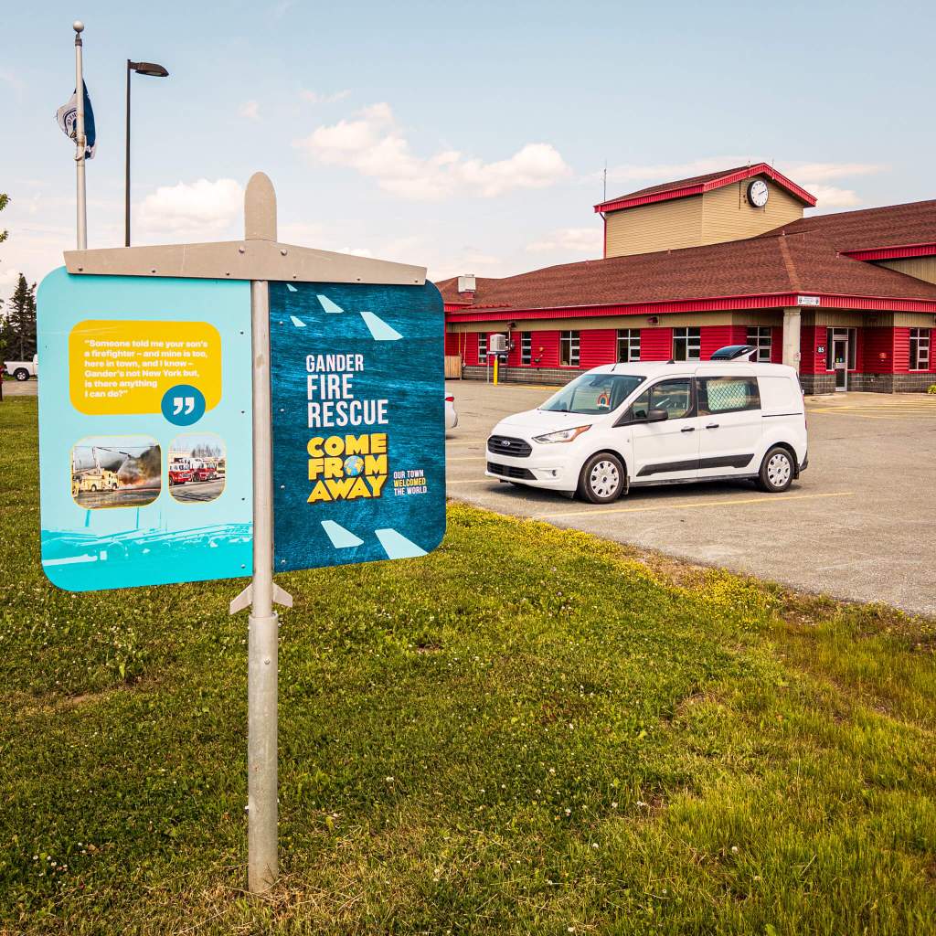 Transit Connect van at the Gander Fire Rescue