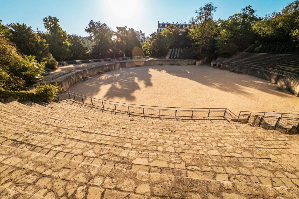 The Arènes de Lutèce, a Roman amphitheatre in the heart of Paris