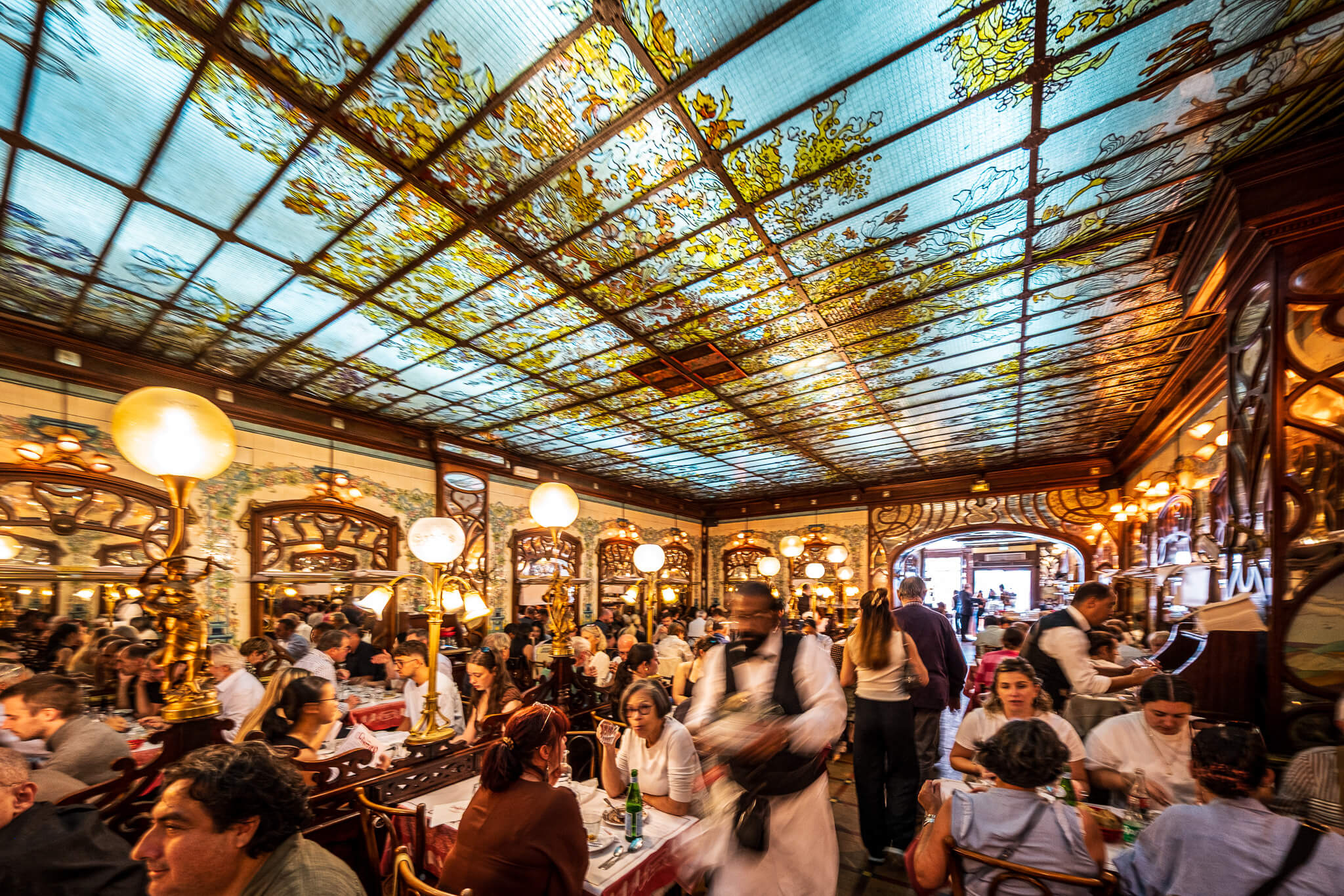 The interior of Bouillon Chartier Montparnasse