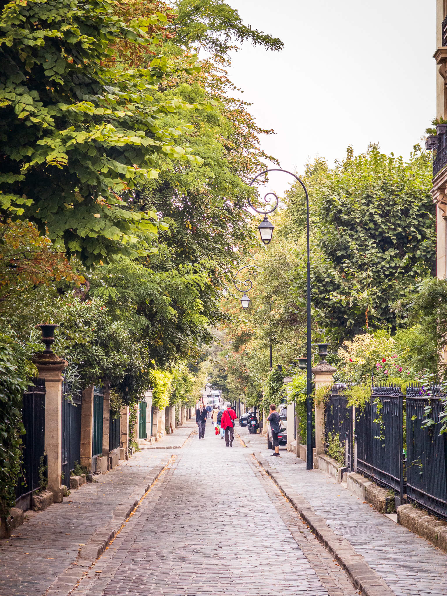 The Cité des Fleurs private laneway in Paris