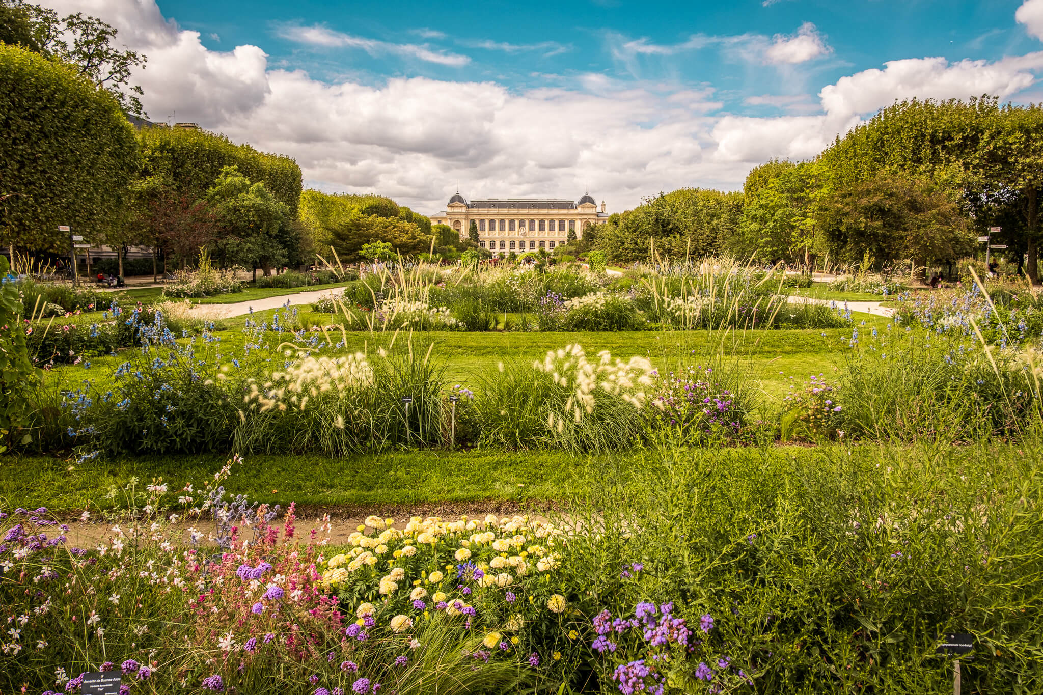 The Jardin des Plantes botanical garden in Paris