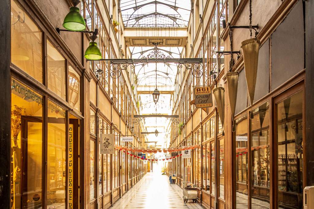 The Passage du Grand Cerf covered passage in Paris