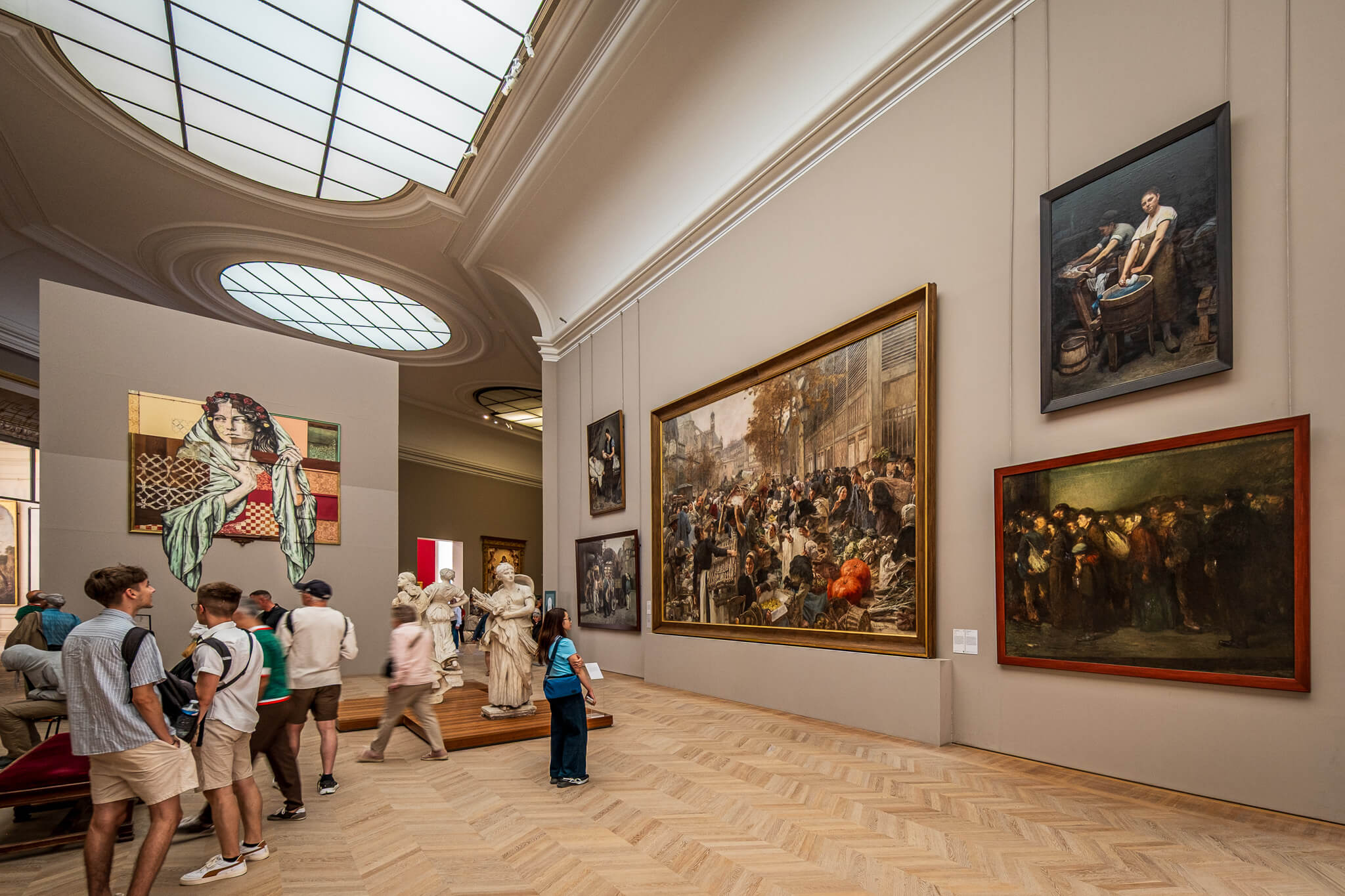 The free art museum at Petit Palais in Paris