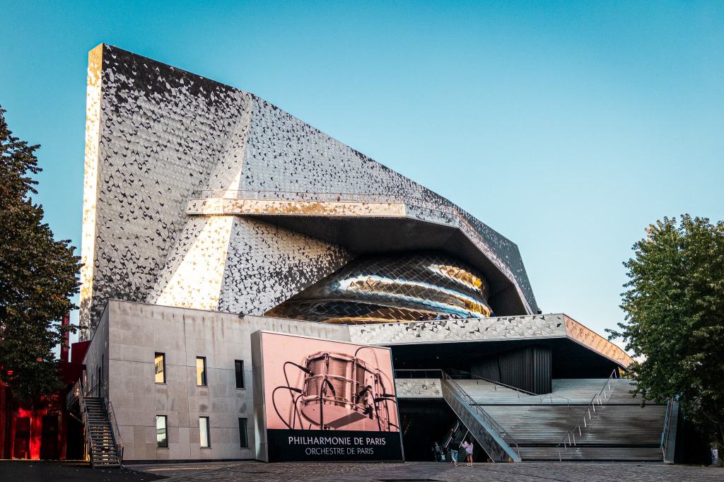 The Philharmonie de Paris concert hall
