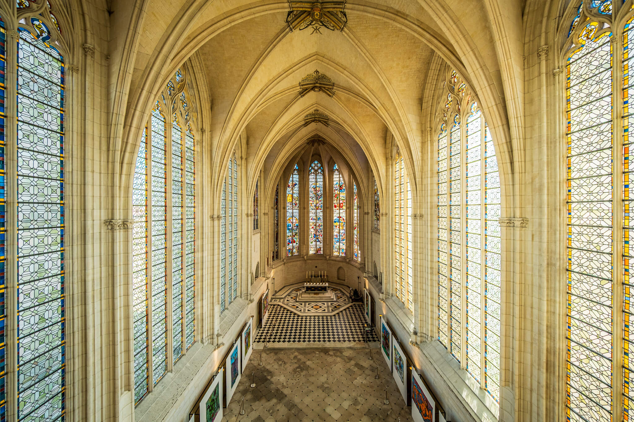 The Sainte Chapelle in the Château de Vincennes
